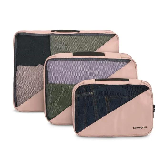 3-teilige Kompressions-Packwürfel