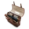 Klassische Leder-Klapptasche