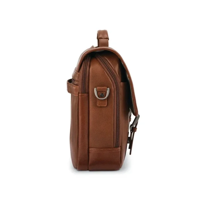 Klassische Leder-Klapptasche