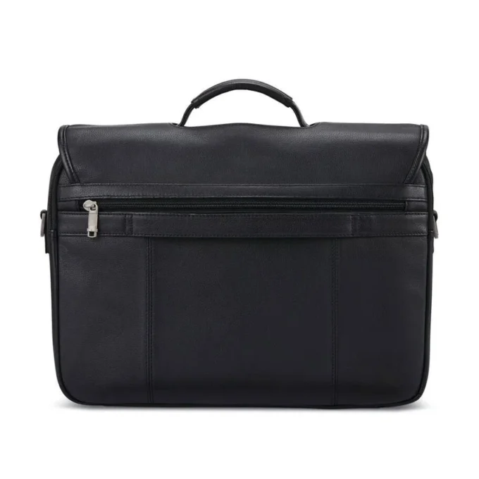 Klassische Leder-Klapptasche