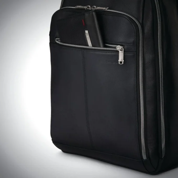 Klassischer Leder-Rucksack
