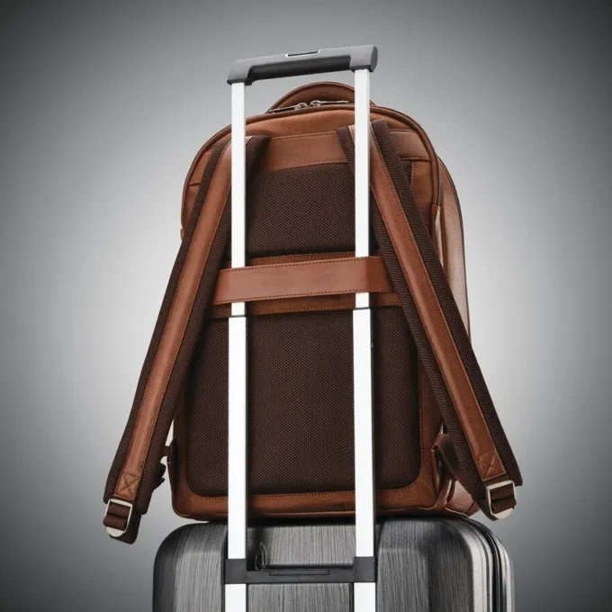Klassischer Leder-Rucksack