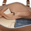 Klassischer Wochenendkoffer aus Leder