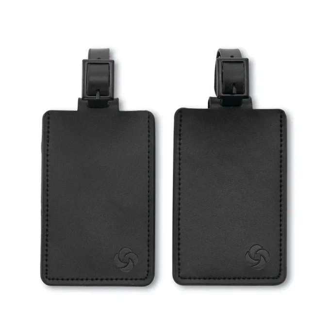 Leder-ID-Anhänger (2er-Set)