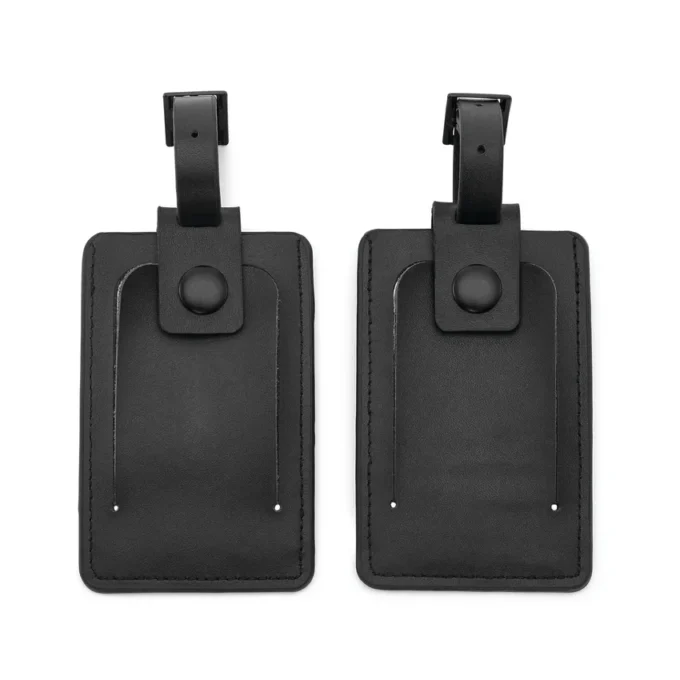 Leder-ID-Anhänger (2er-Set)