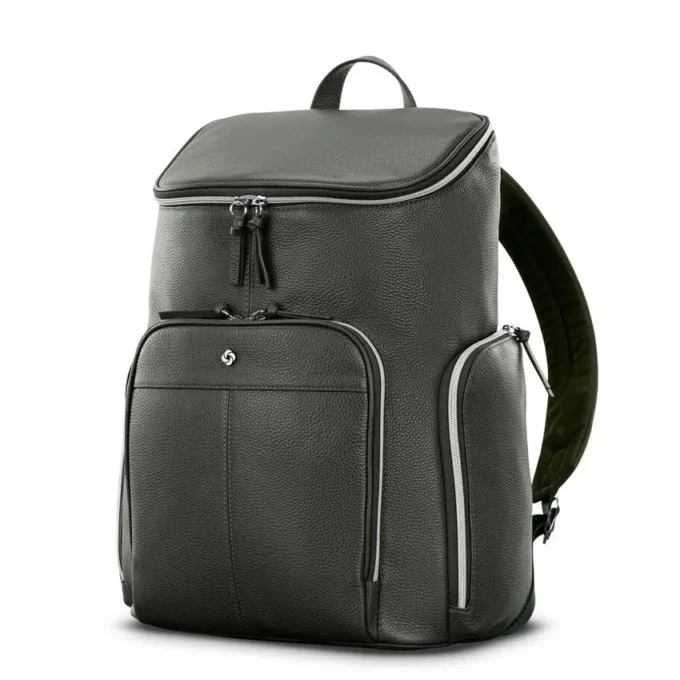 Mobile Solution 2 Deluxe-Rucksack aus Leder