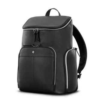 Mobile Solution 2 Deluxe-Rucksack aus Leder