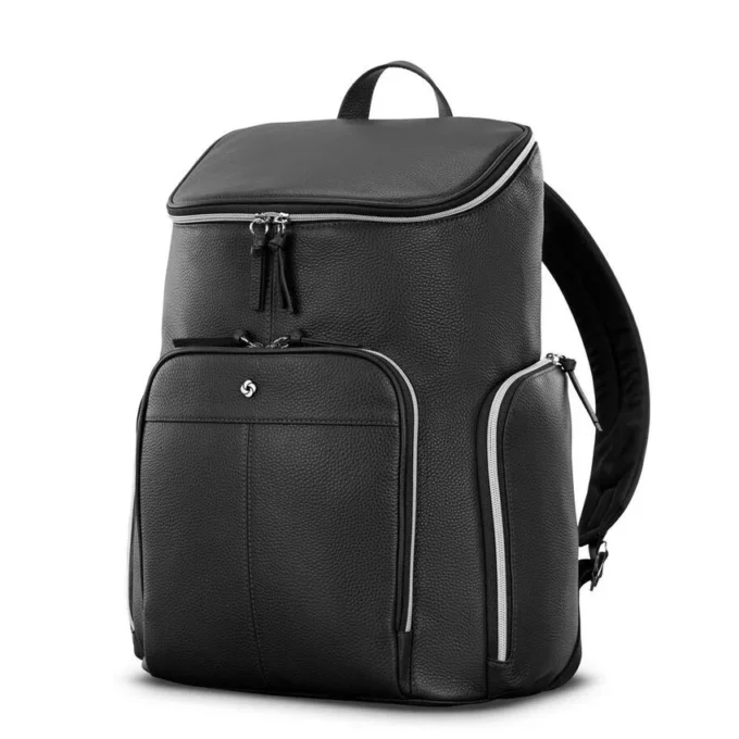Mobile Solution 2 Deluxe-Rucksack aus Leder