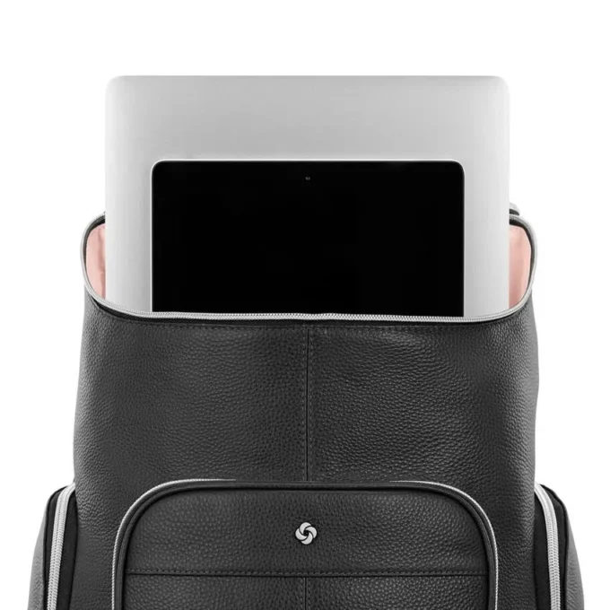 Mobile Solution 2 Deluxe-Rucksack aus Leder