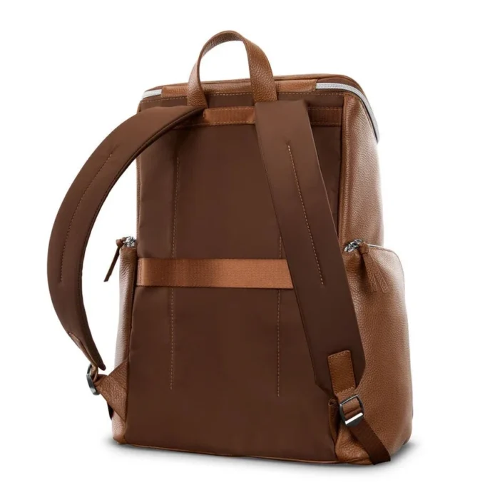 Mobile Solution 2 Deluxe-Rucksack aus Leder