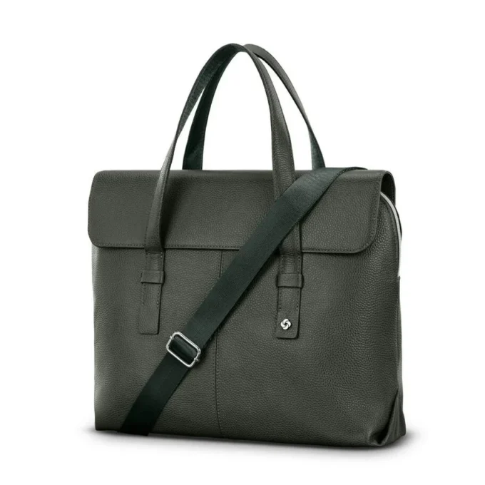 Mobile Solution 2 Leder-Convertible-Aktentasche