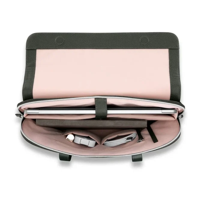 Mobile Solution 2 Leder-Convertible-Aktentasche