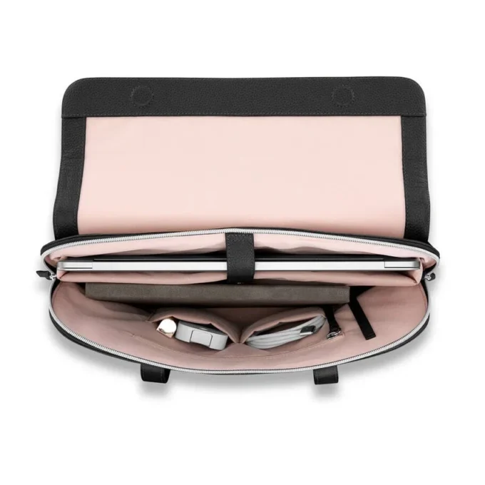 Mobile Solution 2 Leder-Convertible-Aktentasche