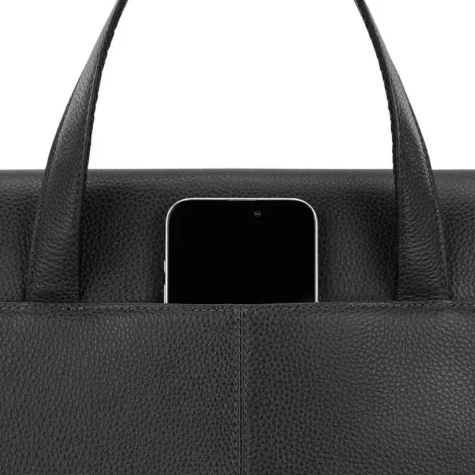 Mobile Solution 2 Leder-Convertible-Aktentasche