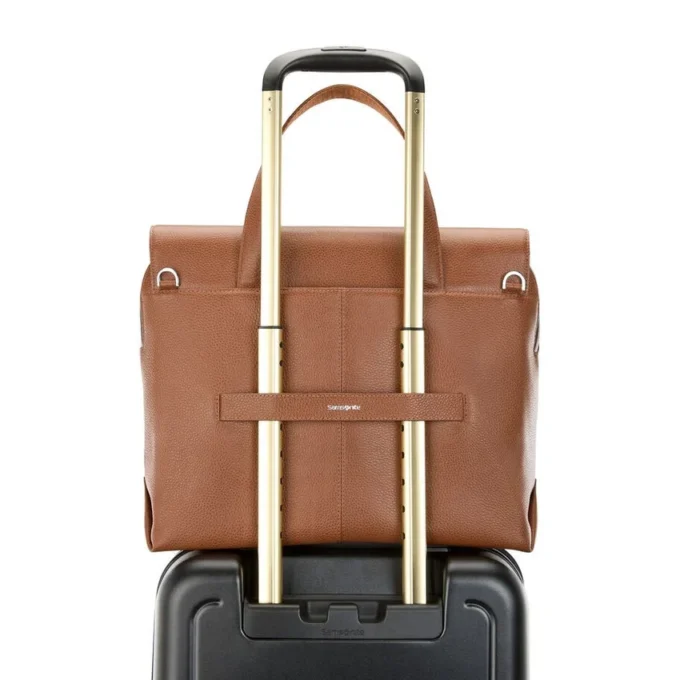 Mobile Solution 2 Leder-Convertible-Aktentasche
