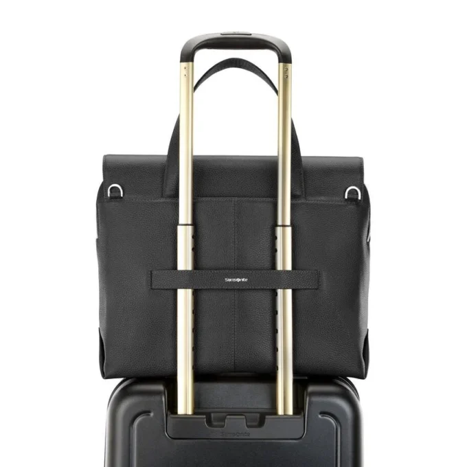 Mobile Solution 2 Leder-Convertible-Aktentasche